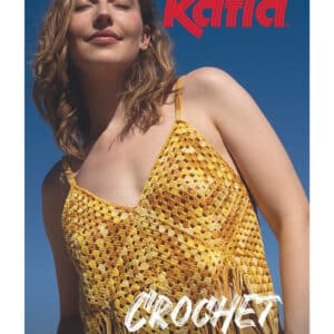 Katia Zeitschrift-100% Crochet No 121-Damen-Frühjahr/Sommer 2025